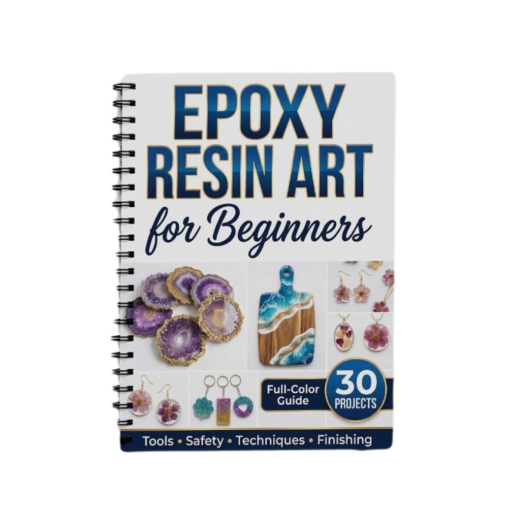 Books - Step-by-Step Epoxy Resin Art Handbook 30