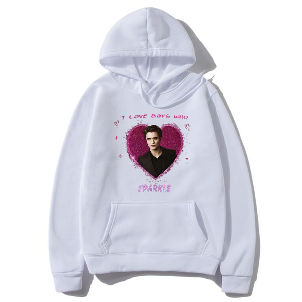 I Love Boys Who Sparkle Hoodie - огляд і ціна Movies