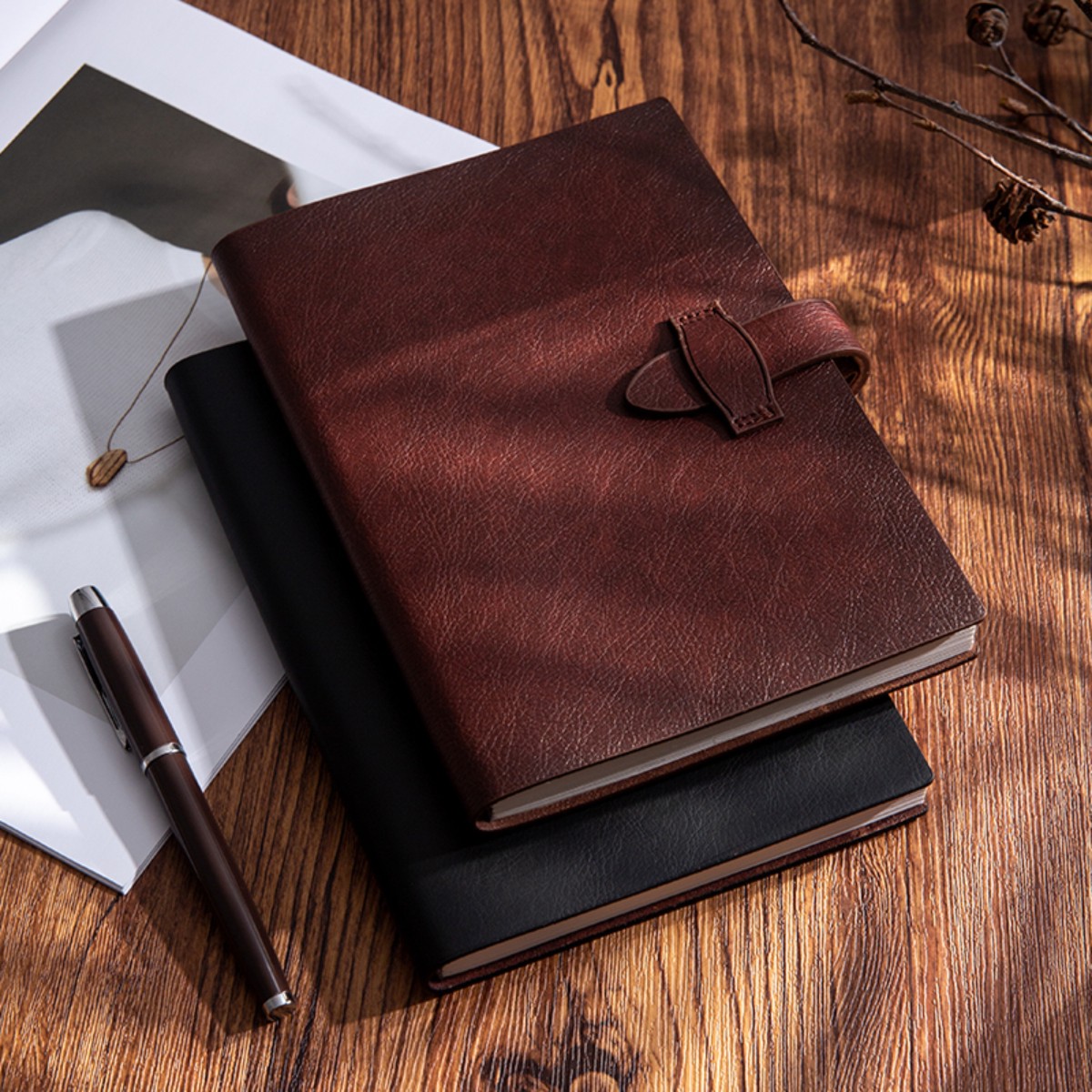 2026 New Crafted from premium  - огляд і ціна Vintage Leather Journal Notebook