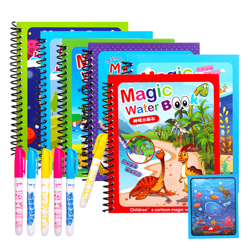 Reusable Painting Magic Water  - огляд і ціна Reusable Water Magic Coloring Book